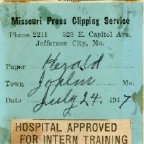 Hospital Approved for Intern Training