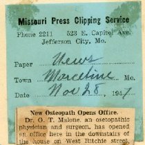 New Osteopath Opens Office