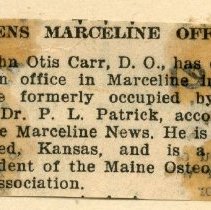 Opens Marceline Office