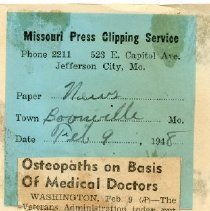 Osteopaths on Basis of Medical Doctors