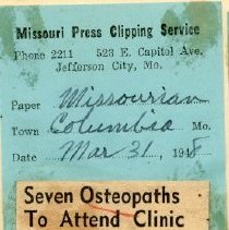 Seven Osteopaths to Attend Clinic