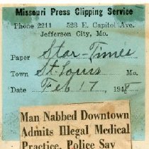 Man Nabbed Downtown Admits Illegal Medical Practice