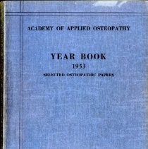 AAO 1953 Yearbook: Of Selected Osteopathic Papers