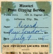 New Physician Locates Here