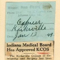 Indiana Medical Board Has Approved KCOS