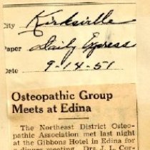 Osteopathic Group Meets at Edina