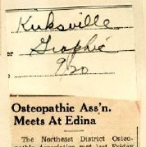 Osteopathic Ass’n. Meets at Edina