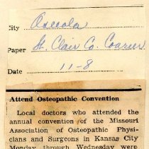 Attend Osteopathic Convention