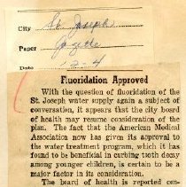 Fluoridation Approved