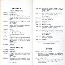 New England Academy of Applied Osteopathy Meeting Program