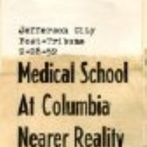 Medical School at Columbia Nearer Reality