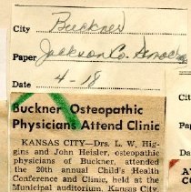 Buckner Osteopathic Physicians Attend Clinic