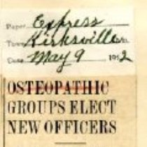 Osteopathic Groups to Elect New Officers