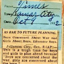 As Bar to Future Planning