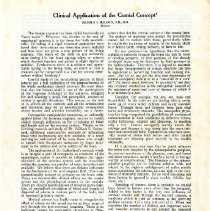 Clinical Application of the Cranial Concept