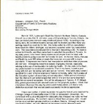 William Johnston Biography