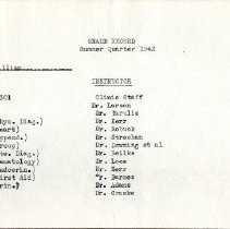 William Johnston Report Card