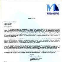 Letter to William Johnston from J. Fernandes