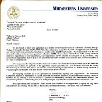 Letter to William Johnston from J. Fernandes