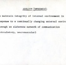 William Johnston Typed Note Cards