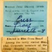 Elected to Blue Cross Board