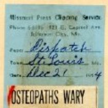 Osteopaths Wary of Joint Board Plan