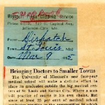 Bringing Doctors to Smaller Towns