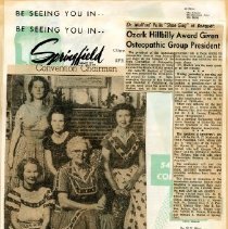 Collection of Newspaper Clippings from the MAOPS Scrapbook