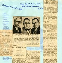 Collection of Newspaper Clippings from the MAOPS Scrapbook