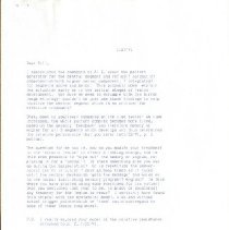 Correspondence between Ben Sucher and William Johnston