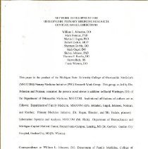 Network Development for Osteopathic Primary Medicine Research