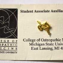 MSUCOM Student Associate Auxiliary Pin