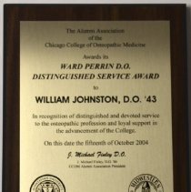 Ward Perrin Distinguished Service Award