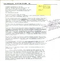 David McConnell Email Correspondence