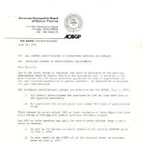 Impending Changes in Certification Requirements