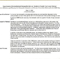 Faculty Curriculum Retreat Report