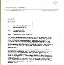 Memorandum to Herbert Reynolds from William Johnston