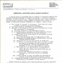 Announcement: Osteopathic Clinical Research Fellowships