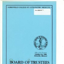 KCOM Board of Trustees Board Book and Reports