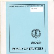 KCOM Board of Trustees Board Book and Reports