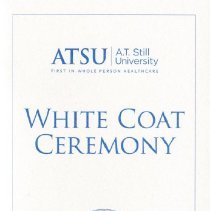 ASHS-PSA White Coat Ceremony Program