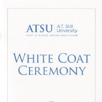 KCOM Class of 2027 White Coat Ceremony Program