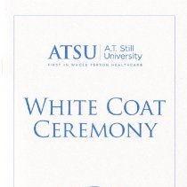 KCOM Class of 2027 White Coat Ceremony Program
