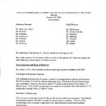 Education and Research Committee Meeting Minutes