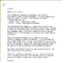 Letter to William Johnston from Lynn Beals