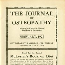 The Journal of Osteopathy, Vol. XXXVI, No. 2
