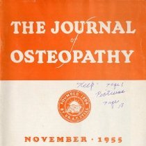 The Journal of Osteopathy, Vol. LXII, No. 11