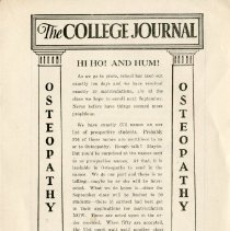 The College Journal, Vol. 13, No. 6