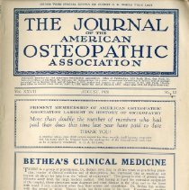 The Journal of the American Osteopathic Association, Vol. XXVII, No. 12