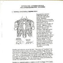 Osteopathic Considerations in the Lower Respiratory Disorders